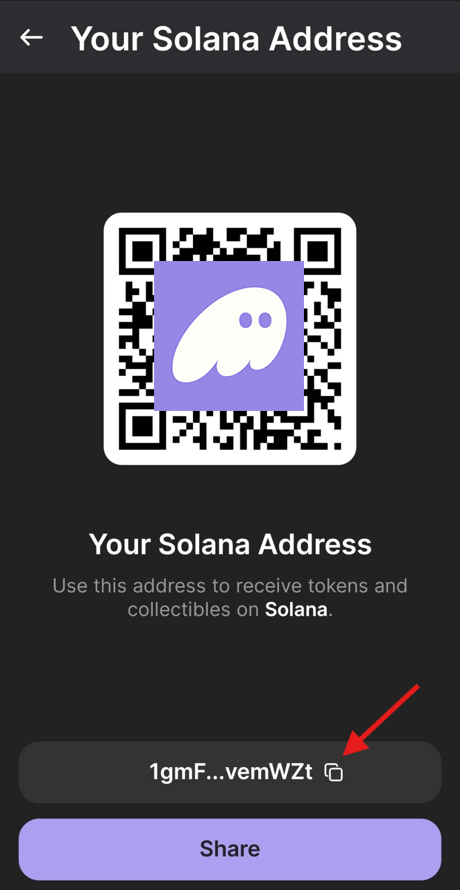 การบันทึกและยืนยัน Seed Phrase